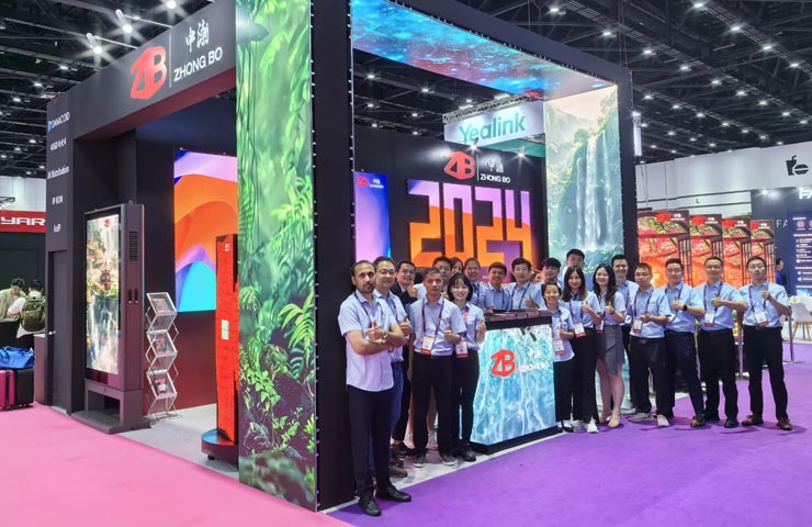 Video: Zhongbo team show you our booth in Chinese, English and Thai